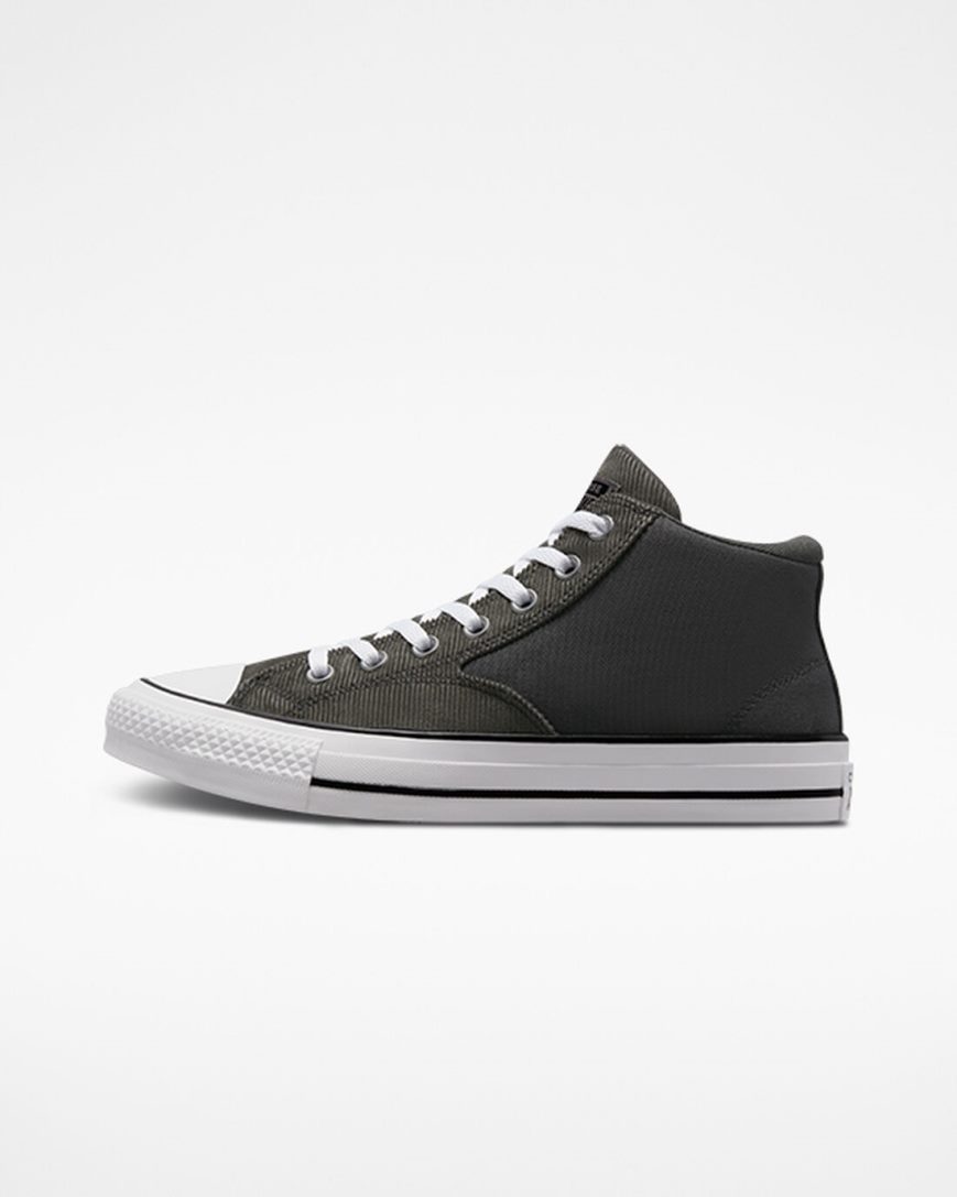 Men's Converse Chuck Taylor All Star Malden Street Workwear High Top Shoes Grey / Black / White | AU 48365K